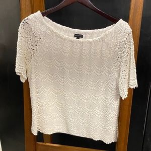 Talbots Lace Top